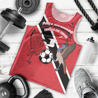 Custom Trinidad and Tobago Football Men Tank Top Come On Soca Warriors - Wonder Print Shop