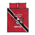 Custom Trinidad and Tobago Football Quilt Bed Set Come On Soca Warriors - Wonder Print Shop