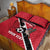 Custom Trinidad and Tobago Football Quilt Bed Set Come On Soca Warriors - Wonder Print Shop