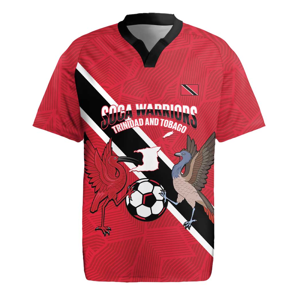 Custom Trinidad and Tobago Football Rugby Jersey Come On Soca Warriors - Wonder Print Shop