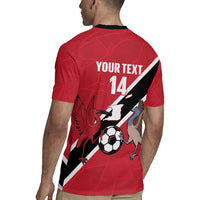 Custom Trinidad and Tobago Football Rugby Jersey Come On Soca Warriors - Wonder Print Shop
