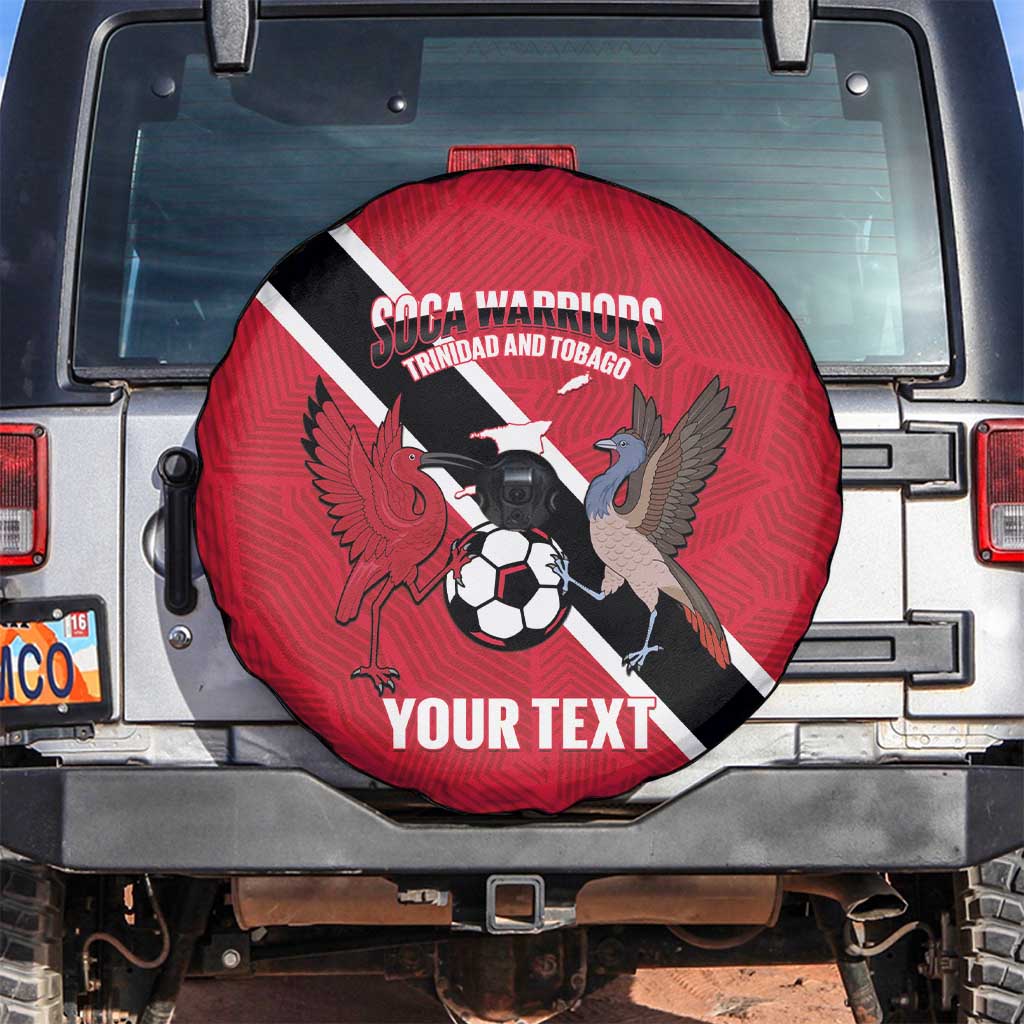 Custom Trinidad and Tobago Football Spare Tire Cover Come On Soca Warriors - Wonder Print Shop