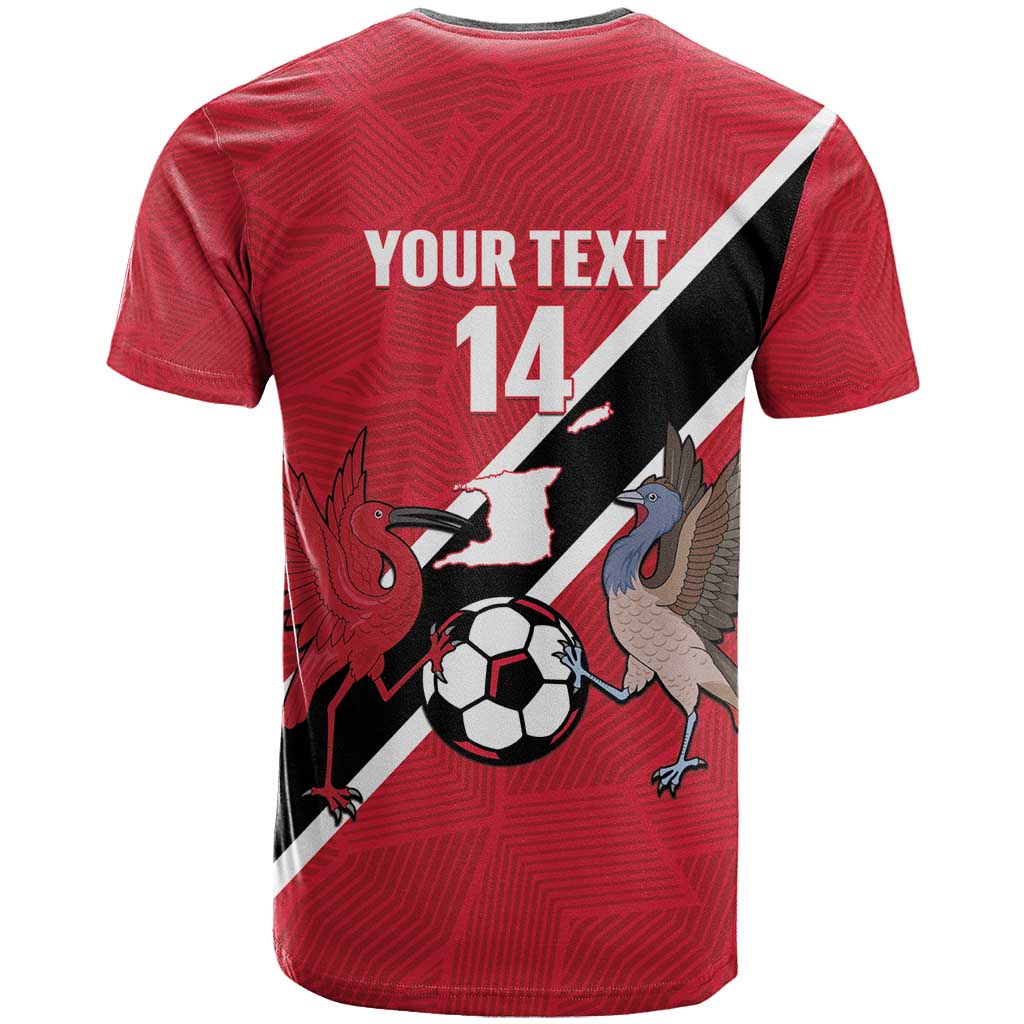 Custom Trinidad and Tobago Football T Shirt Come On Soca Warriors - Wonder Print Shop