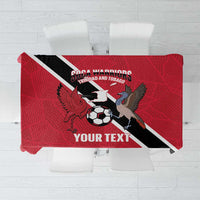 Custom Trinidad and Tobago Football Tablecloth Come On Soca Warriors - Wonder Print Shop