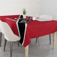 Custom Trinidad and Tobago Football Tablecloth Come On Soca Warriors - Wonder Print Shop