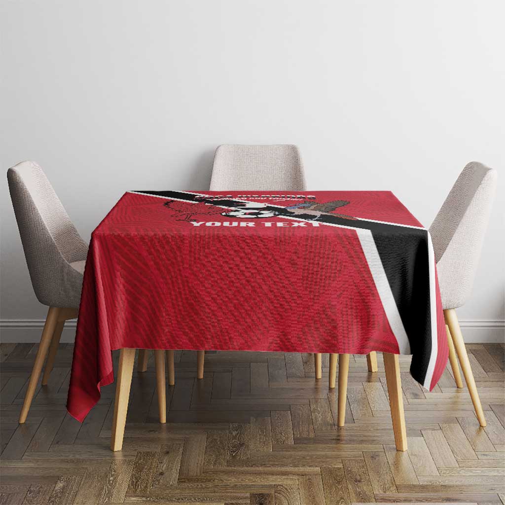 Custom Trinidad and Tobago Football Tablecloth Come On Soca Warriors - Wonder Print Shop