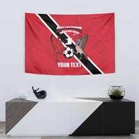 Custom Trinidad and Tobago Football Tapestry Come On Soca Warriors - Wonder Print Shop