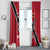 Custom Trinidad and Tobago Football Window Curtain Come On Soca Warriors - Wonder Print Shop