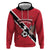 Custom Trinidad and Tobago Football Zip Hoodie Come On Soca Warriors - Wonder Print Shop