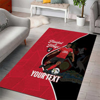 Custom Trinidad and Tobago Football Area Rug 2025 Go Champions - Wonder Print Shop