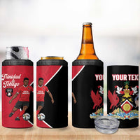 Custom Trinidad and Tobago Football 4 in 1 Can Cooler Tumbler 2025 Go Champions - Wonder Print Shop