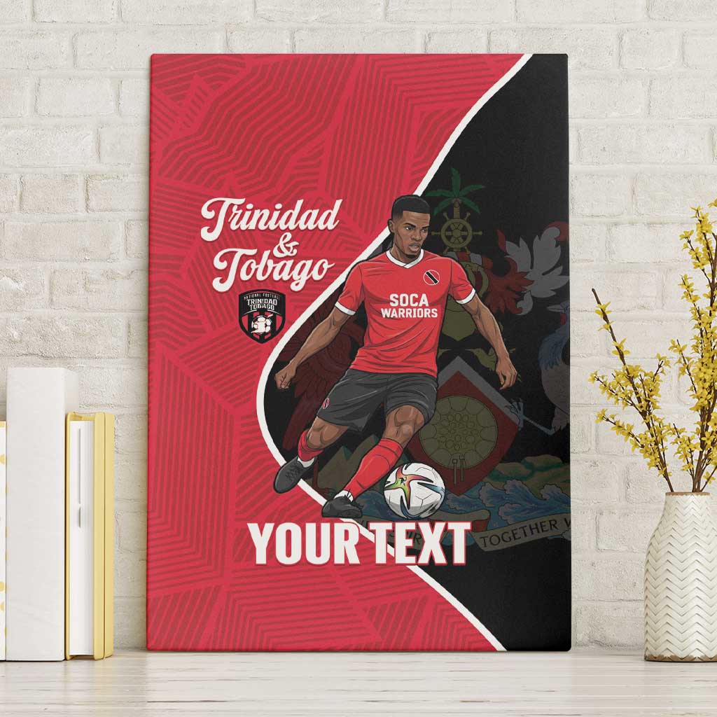 Custom Trinidad and Tobago Football Canvas Wall Art 2025 Go Champions - Wonder Print Shop