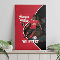 Custom Trinidad and Tobago Football Canvas Wall Art 2025 Go Champions - Wonder Print Shop