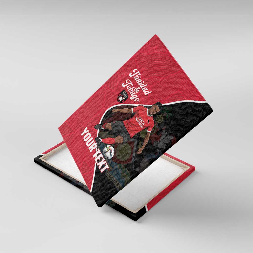 Custom Trinidad and Tobago Football Canvas Wall Art 2025 Go Champions - Wonder Print Shop