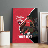 Custom Trinidad and Tobago Football Canvas Wall Art 2025 Go Champions - Wonder Print Shop