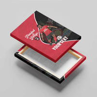 Custom Trinidad and Tobago Football Canvas Wall Art 2025 Go Champions - Wonder Print Shop