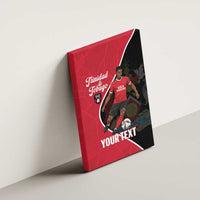 Custom Trinidad and Tobago Football Canvas Wall Art 2025 Go Champions - Wonder Print Shop