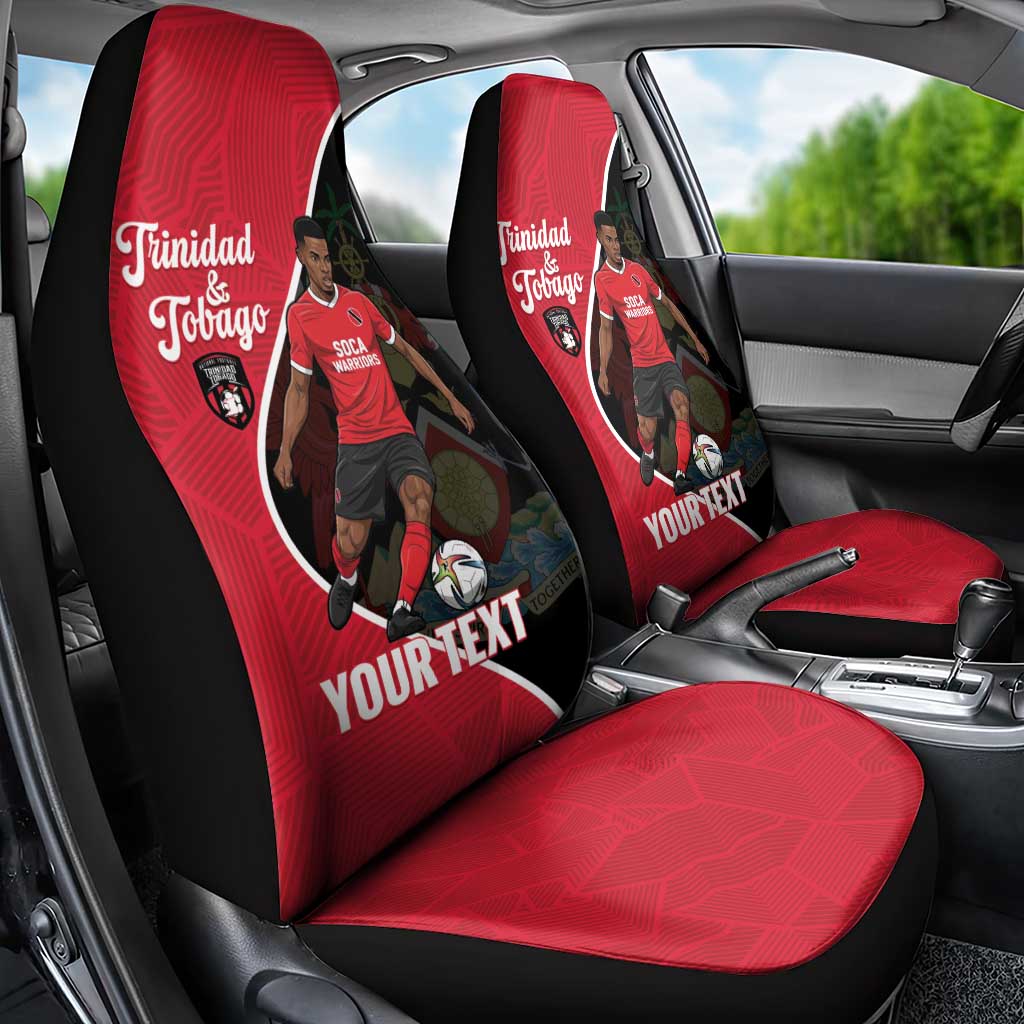 Custom Trinidad and Tobago Football Car Seat Cover 2025 Go Champions - Wonder Print Shop