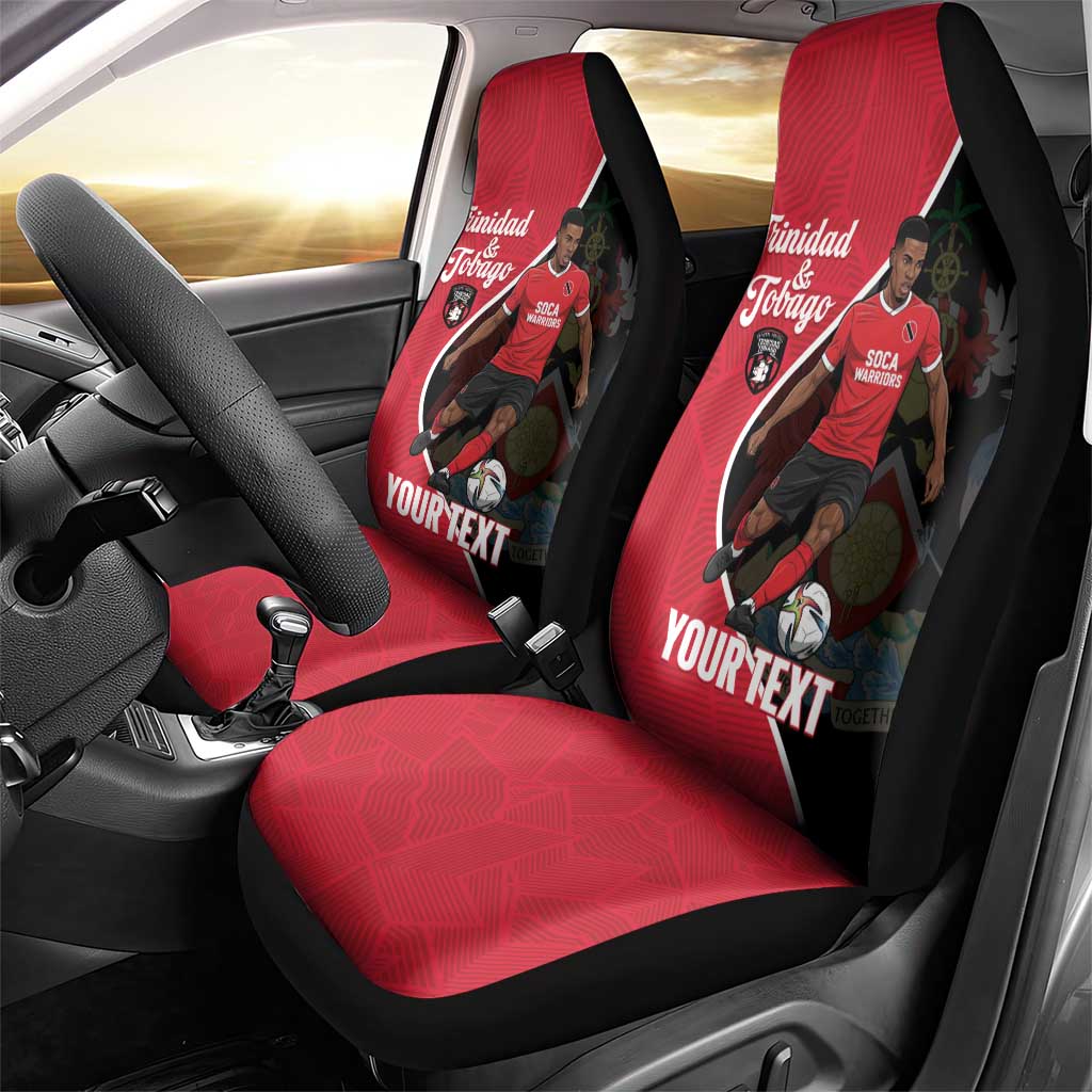Custom Trinidad and Tobago Football Car Seat Cover 2025 Go Champions - Wonder Print Shop