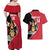 Custom Trinidad and Tobago Football Couples Matching Off Shoulder Maxi Dress and Hawaiian Shirt 2025 Go Champions - Wonder Print Shop