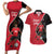 Custom Trinidad and Tobago Football Couples Matching Short Sleeve Bodycon Dress and Hawaiian Shirt 2025 Go Champions - Wonder Print Shop