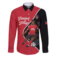 Custom Trinidad and Tobago Football Family Matching Long Sleeve Bodycon Dress and Hawaiian Shirt 2025 Go Champions - Wonder Print Shop