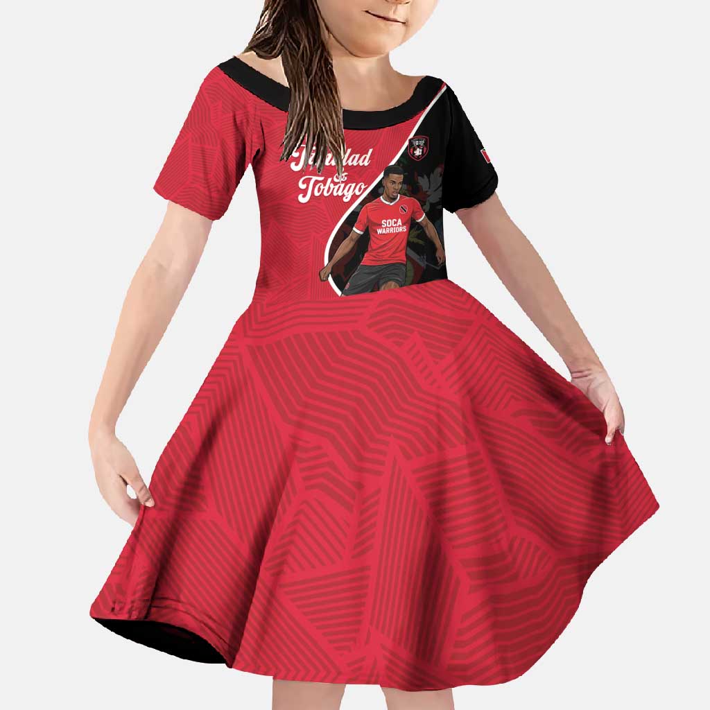 Custom Trinidad and Tobago Football Family Matching Mermaid Dress and Hawaiian Shirt 2025 Go Champions - Wonder Print Shop
