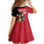 Custom Trinidad and Tobago Football Family Matching Mermaid Dress and Hawaiian Shirt 2025 Go Champions - Wonder Print Shop