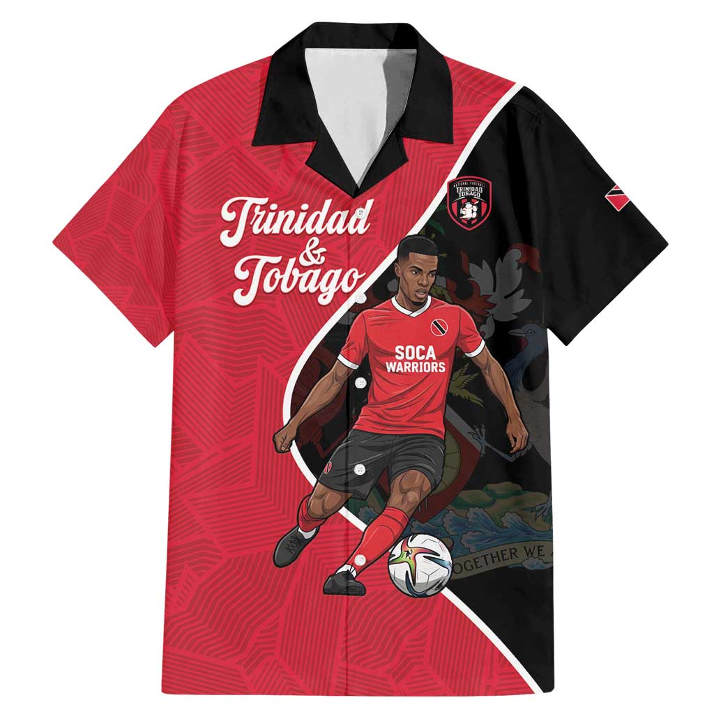 Custom Trinidad and Tobago Football Family Matching Mermaid Dress and Hawaiian Shirt 2025 Go Champions - Wonder Print Shop