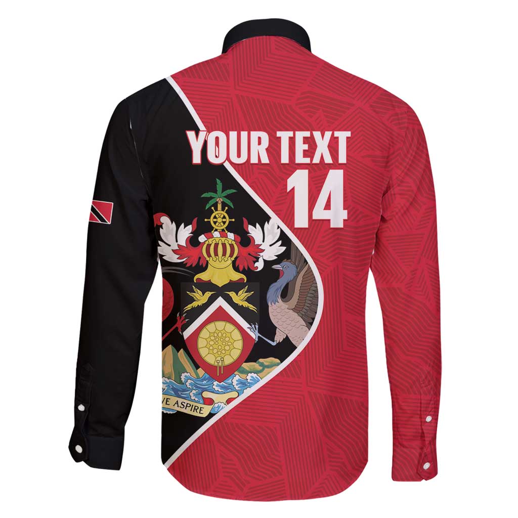 Custom Trinidad and Tobago Football Family Matching Mermaid Dress and Hawaiian Shirt 2025 Go Champions - Wonder Print Shop