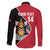 Custom Trinidad and Tobago Football Family Matching Mermaid Dress and Hawaiian Shirt 2025 Go Champions - Wonder Print Shop