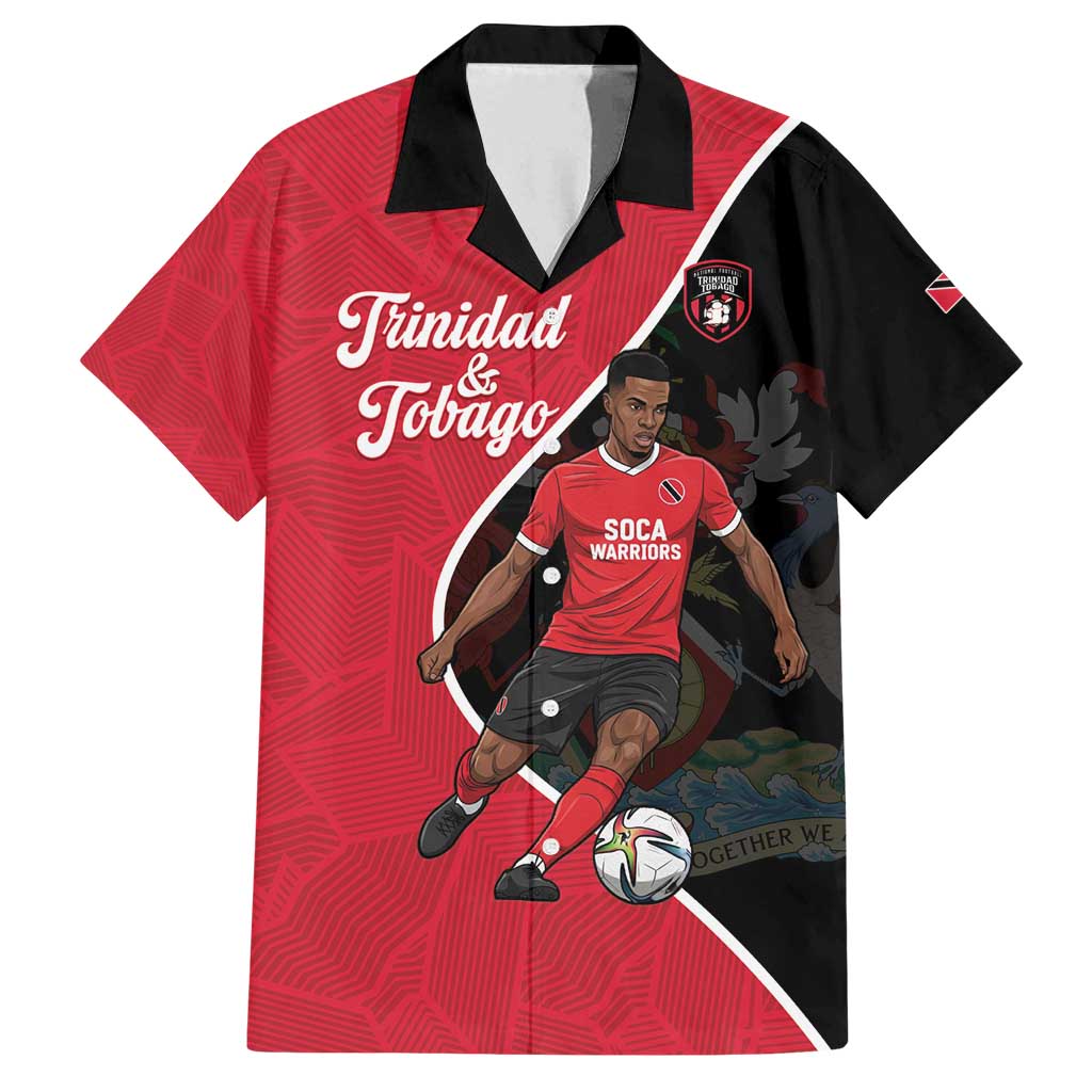 Custom Trinidad and Tobago Football Family Matching Puletasi and Hawaiian Shirt 2025 Go Champions - Wonder Print Shop