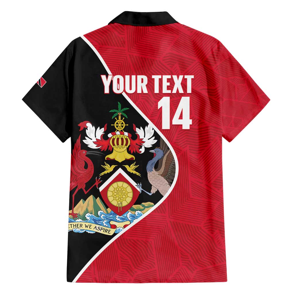 Custom Trinidad and Tobago Football Family Matching Puletasi and Hawaiian Shirt 2025 Go Champions - Wonder Print Shop