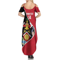 Custom Trinidad and Tobago Football Family Matching Summer Maxi Dress and Hawaiian Shirt 2025 Go Champions - Wonder Print Shop