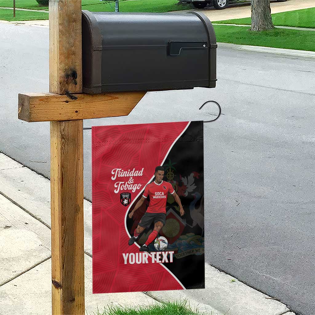 Custom Trinidad and Tobago Football Garden Flag 2025 Go Champions - Wonder Print Shop