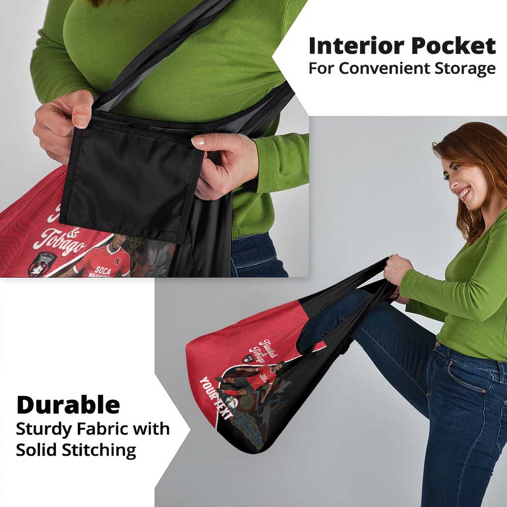 Custom Trinidad and Tobago Football Grocery Bag 2025 Go Champions - Wonder Print Shop