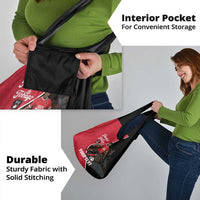 Custom Trinidad and Tobago Football Grocery Bag 2025 Go Champions - Wonder Print Shop