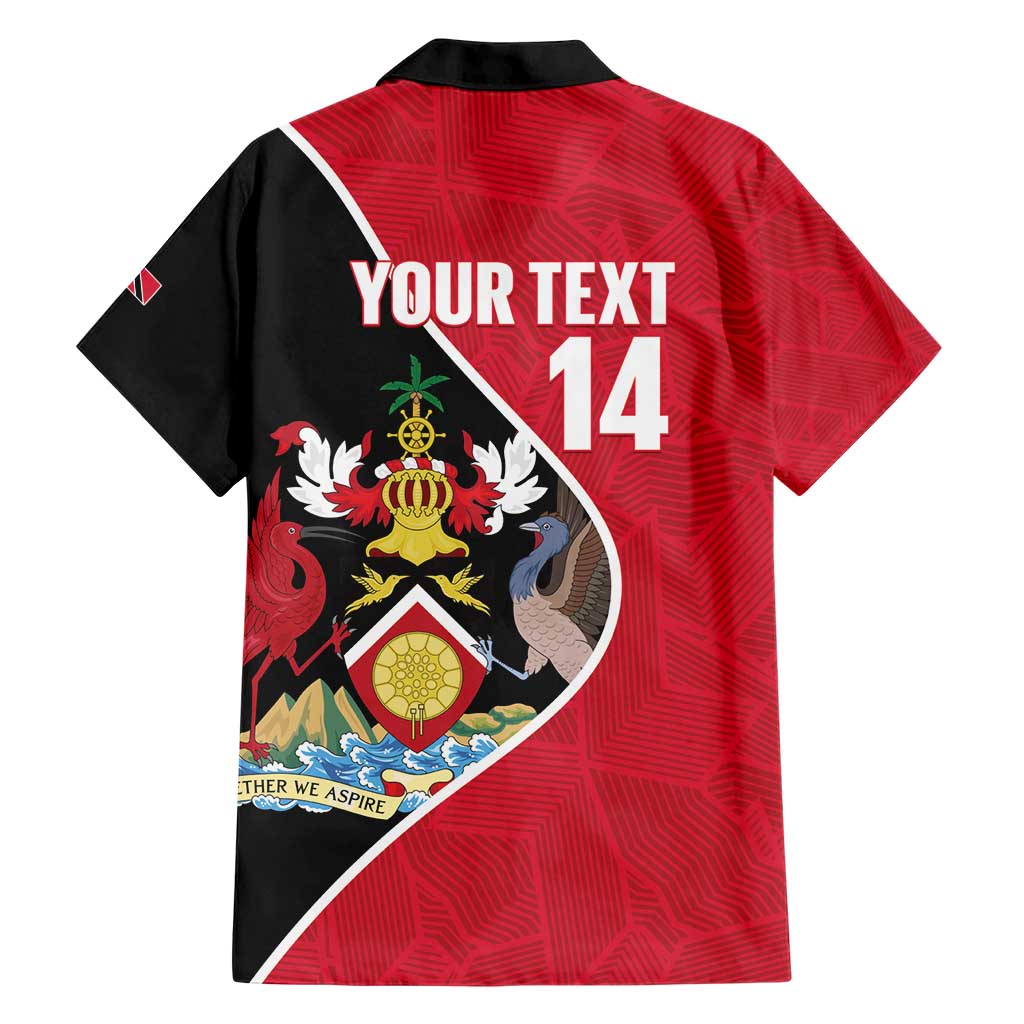 Custom Trinidad and Tobago Football Hawaiian Shirt 2025 Go Champions - Wonder Print Shop