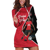 Custom Trinidad and Tobago Football Hoodie Dress 2025 Go Champions - Wonder Print Shop