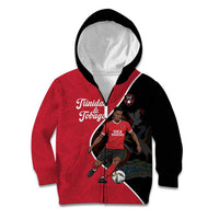 Custom Trinidad and Tobago Football Kid Hoodie 2025 Go Champions - Wonder Print Shop