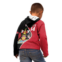 Custom Trinidad and Tobago Football Kid Hoodie 2025 Go Champions - Wonder Print Shop