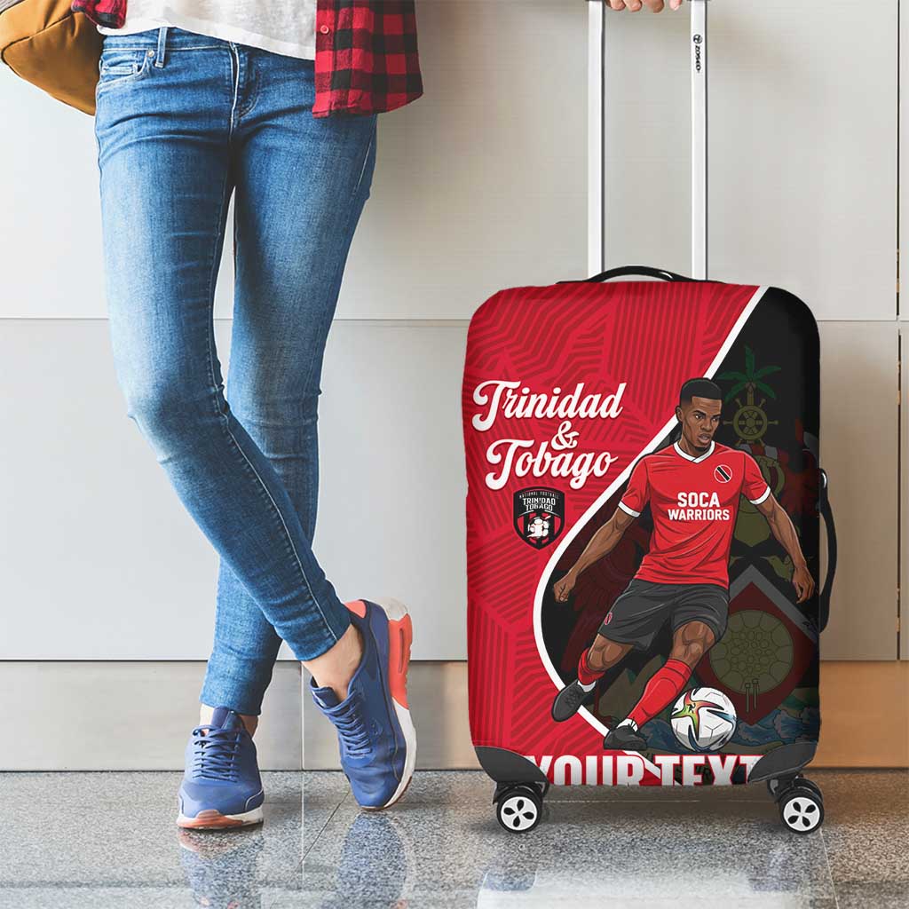 Custom Trinidad and Tobago Football Luggage Cover 2025 Go Champions - Wonder Print Shop