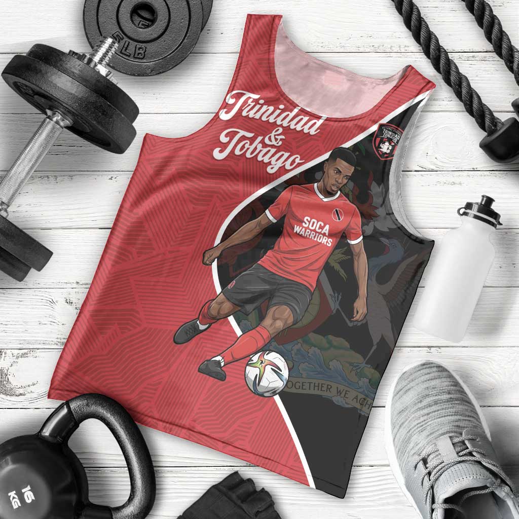 Custom Trinidad and Tobago Football Men Tank Top 2025 Go Champions - Wonder Print Shop