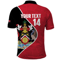 Custom Trinidad and Tobago Football Polo Shirt 2025 Go Champions - Wonder Print Shop