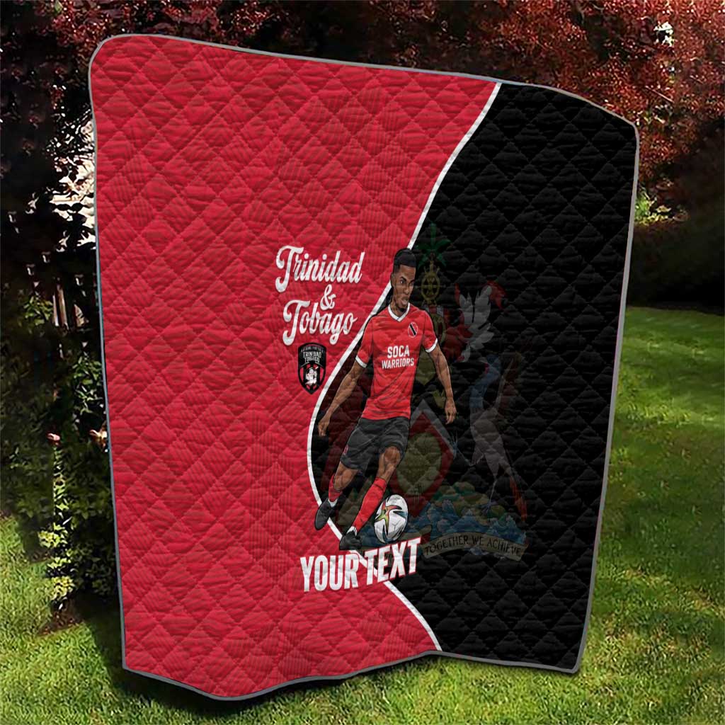 Custom Trinidad and Tobago Football Quilt 2025 Go Champions - Wonder Print Shop