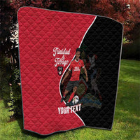 Custom Trinidad and Tobago Football Quilt 2025 Go Champions - Wonder Print Shop