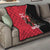 Custom Trinidad and Tobago Football Quilt 2025 Go Champions - Wonder Print Shop