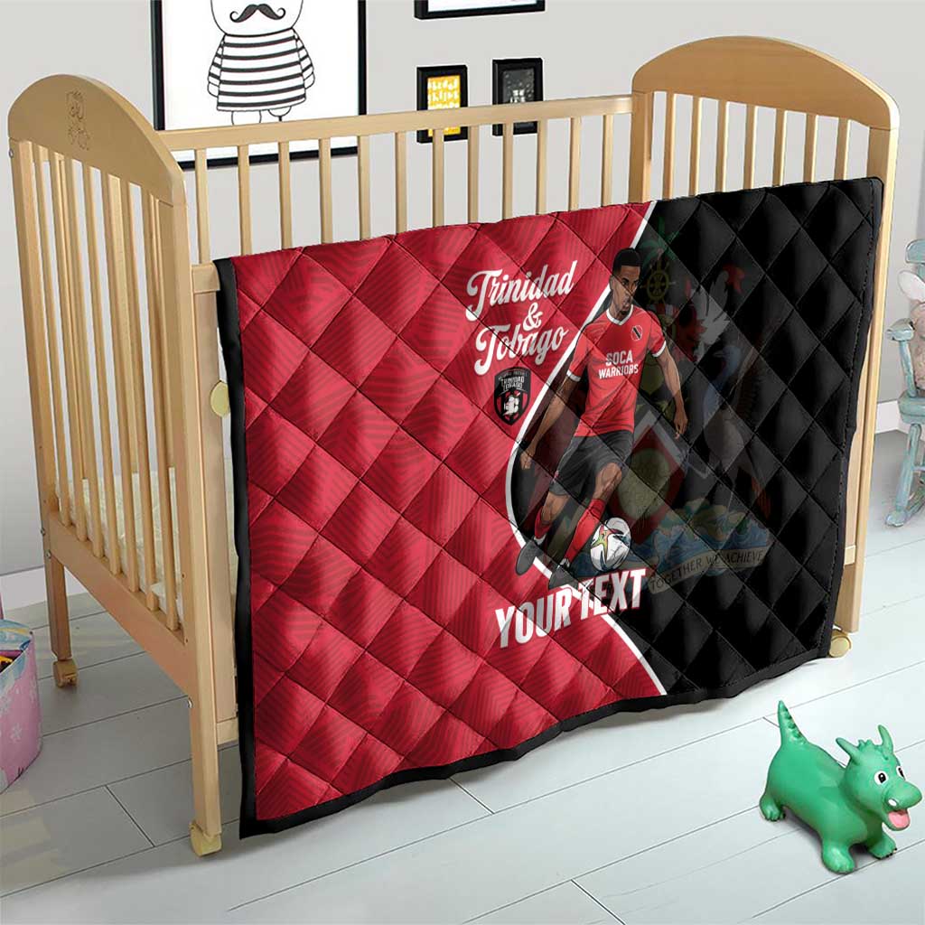 Custom Trinidad and Tobago Football Quilt 2025 Go Champions - Wonder Print Shop