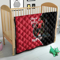Custom Trinidad and Tobago Football Quilt 2025 Go Champions - Wonder Print Shop