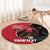 Custom Trinidad and Tobago Football Round Carpet 2025 Go Champions - Wonder Print Shop
